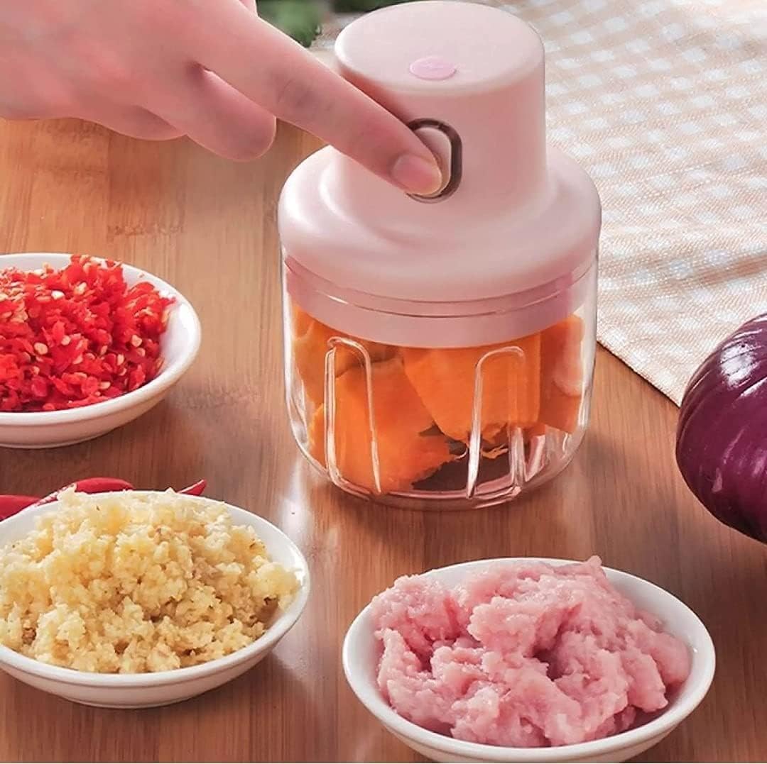 Electric food chopper wireless