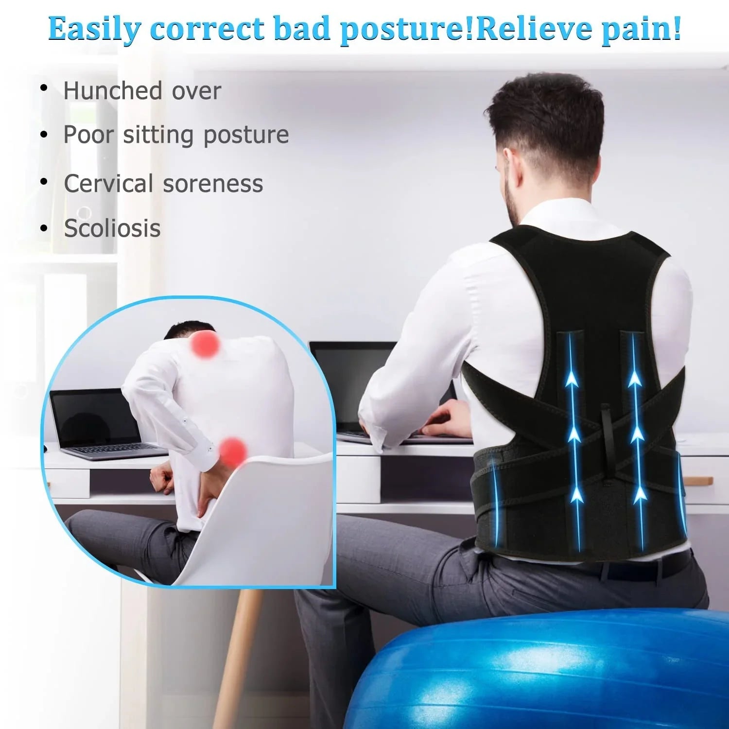 Posture Corrector Belt Unisex